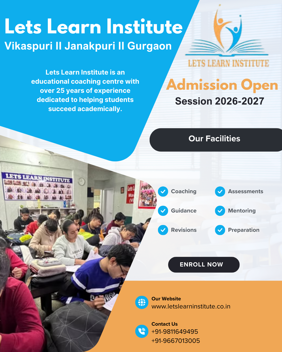 Lets Learn Institute is the right choice for you