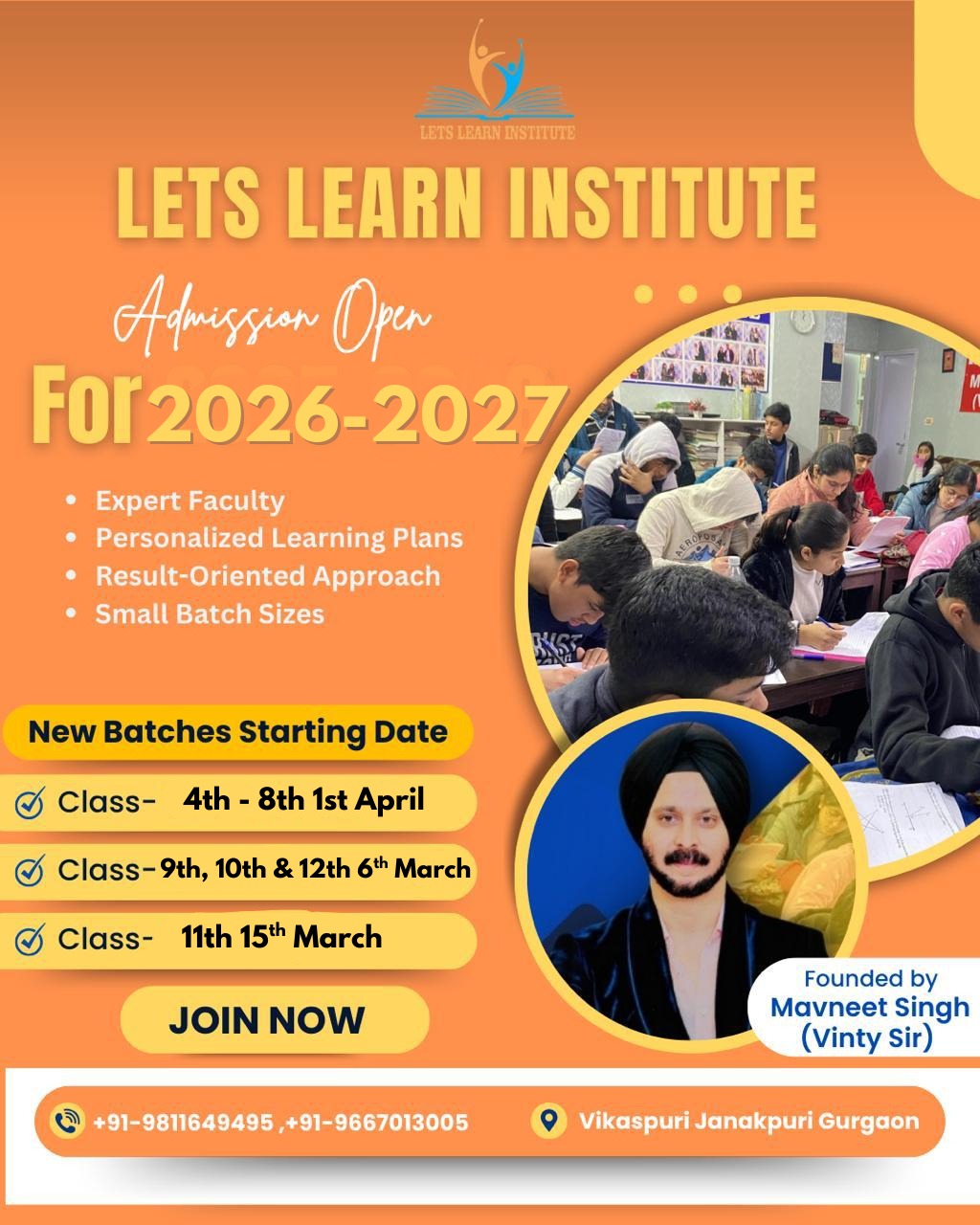 Lets Learn Institute Best Coaching Institute for Academic Excellence